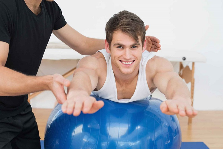 ασκήσεις στο fitball για προστατίτιδα